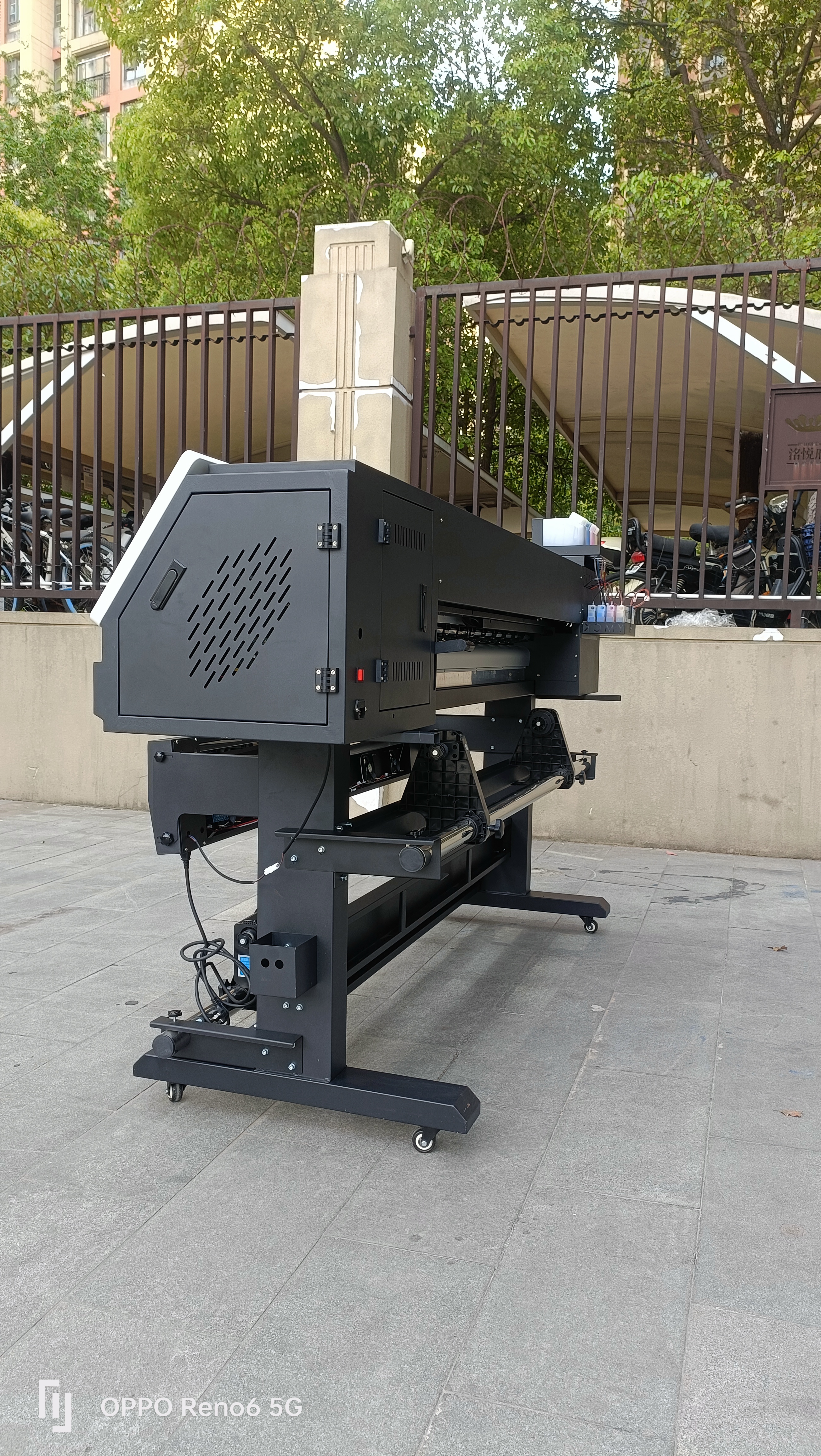 Commercial Vinyl Printing Machine - High speed roll multicolor Inkjet Eco
