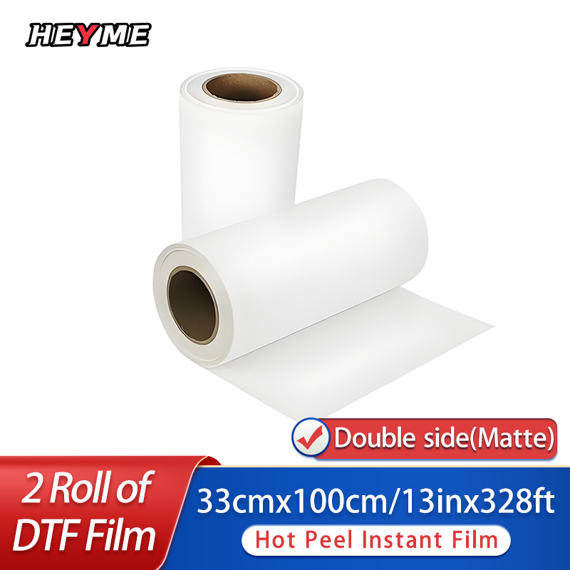 Dtf Hot Peel Film - 2 Roll DTF Transfer Film 33cmx100m/13inx328ft