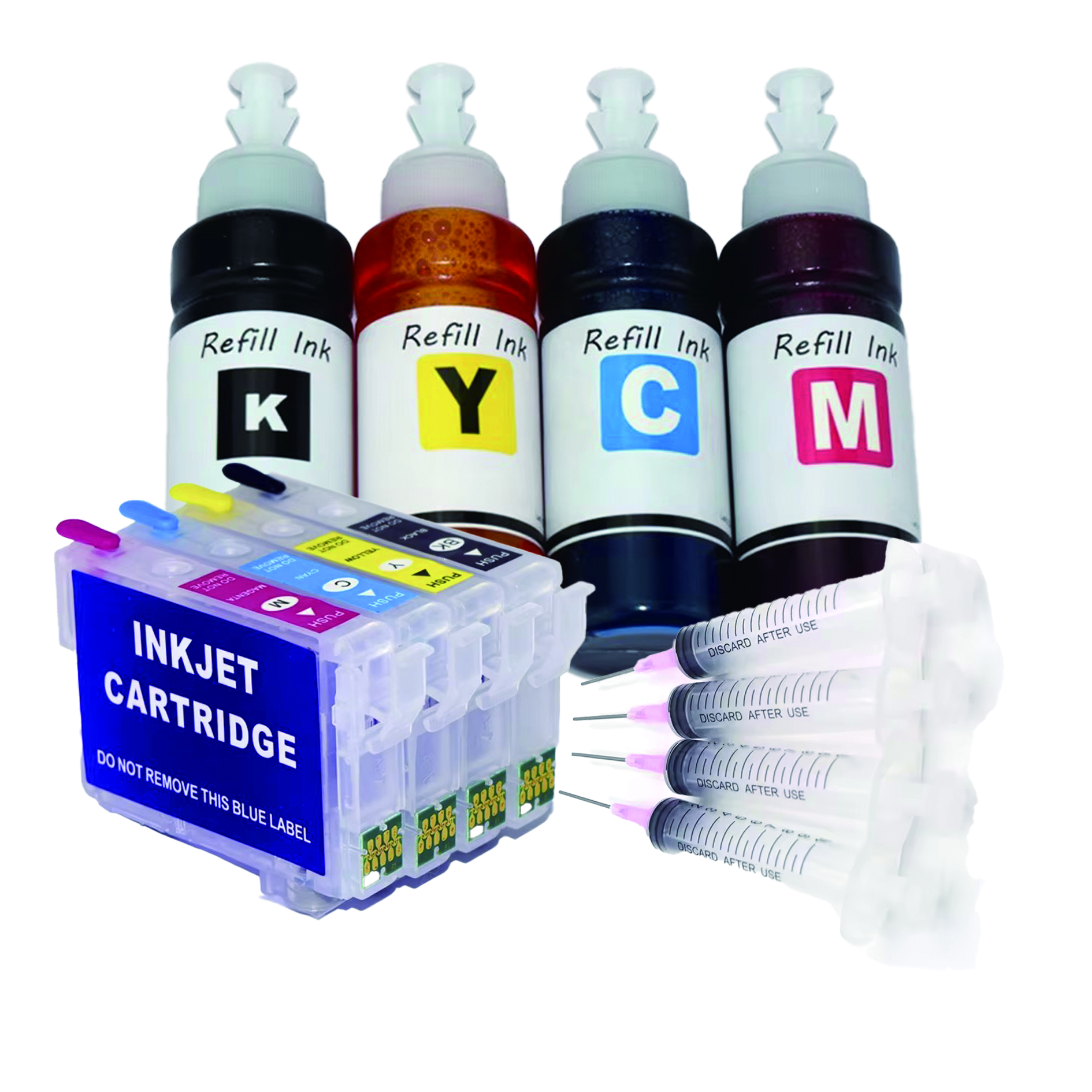 Sublimation Ink 100Ml - Europe T34XL T3471-T3474 Refillable Ink Cartridge