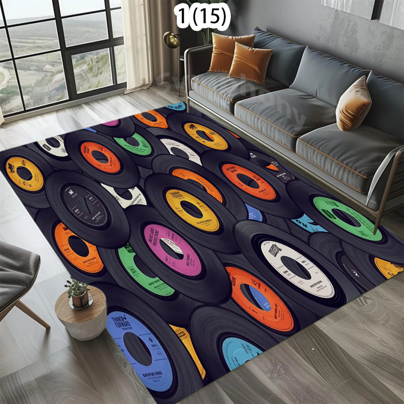 Vintage Colorful LP Vinyl Reco - Commercial Vinyl Printing Machine review and price