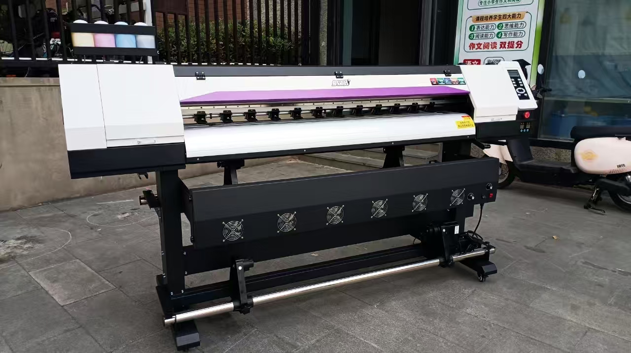 Factory Price 1.6m 1.8m Wide F - Commercial Vinyl Printing Machine review and price