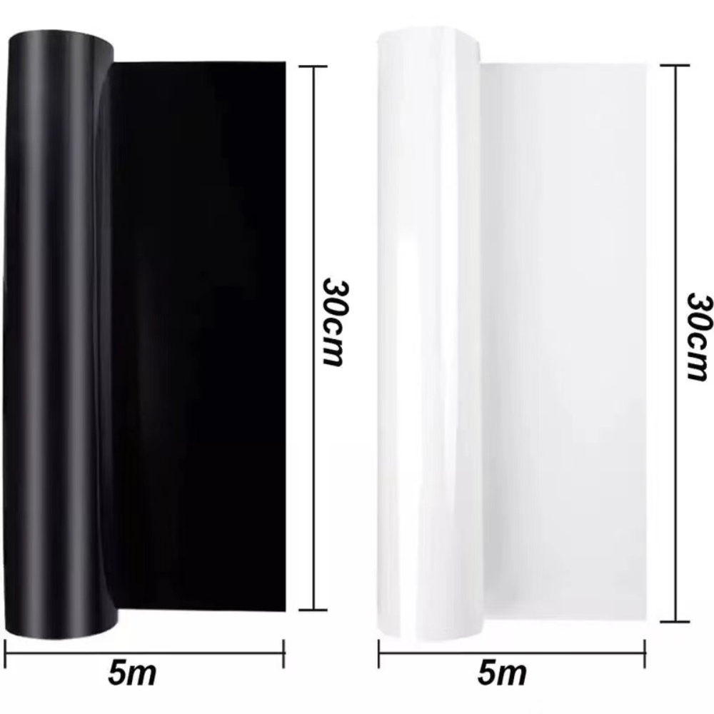 2 Rolls of 30cm x 5m Black and - Dtf Hot Peel Film review and price