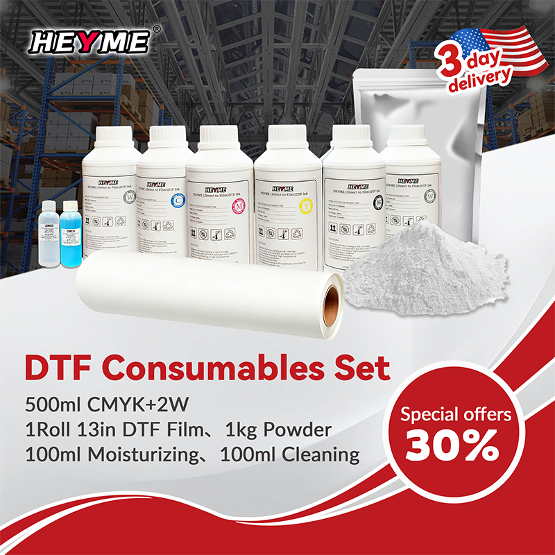 DTF Printing Supplies Set 500m - Dtf Hot Peel Film review and price