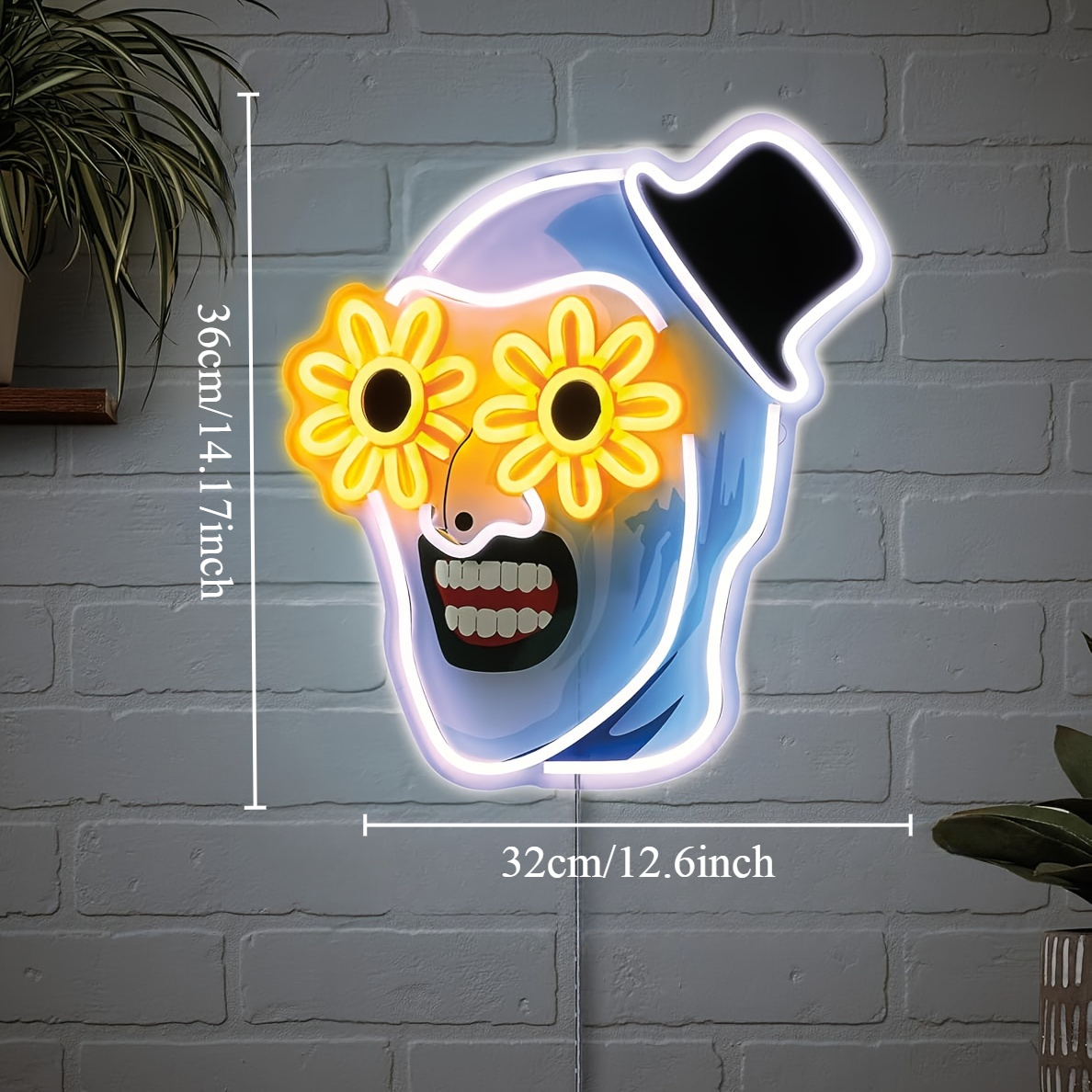 Terrifier UV Printed Neon Sign - Commercial Uv Printing review and price