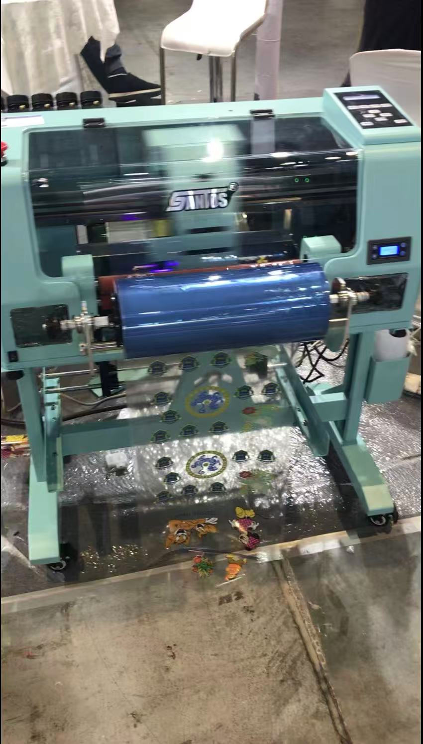 Wide Format Multicolor Double- - Commercial Vinyl Printing Machine review and price